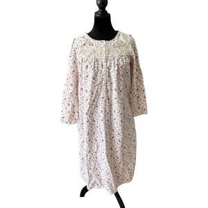 Croft & Barrow Long Sleeve Night Gown